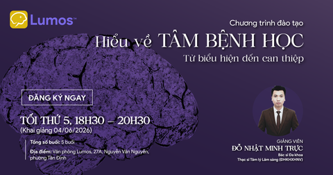 HIỂU VỀ TÂM BỆNH HỌC: TỪ BIỂU HIỆN ĐẾN CAN THIỆP