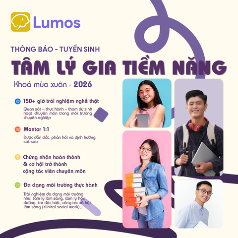 CHƯƠNG TRÌNH THỰC TẬP  “TÂM LÝ GIA TIỀM NĂNG” KHÓA MÙA XUÂN 2026