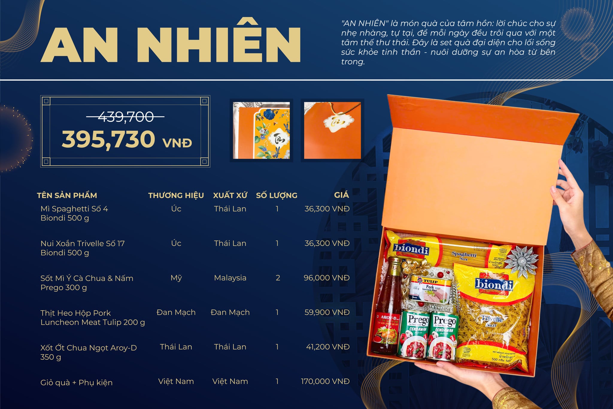 Hộp Quà Tết “An Nhiên”