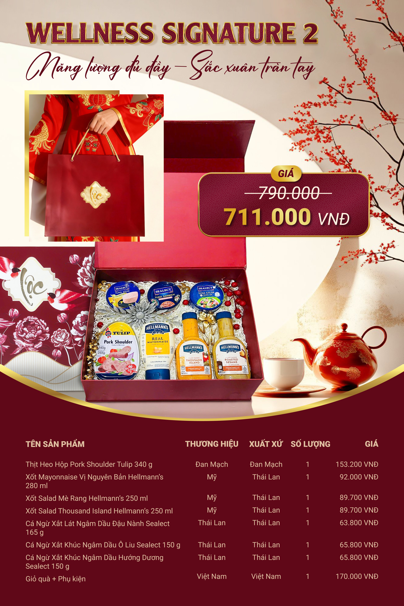 Hộp Quà Tết “WELLNESS SIGNATURE 2”