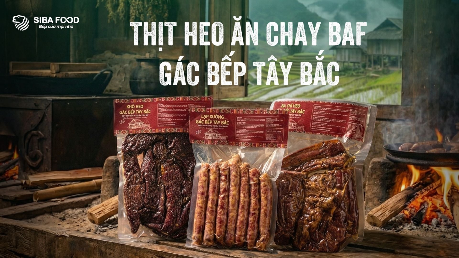 Thịt Gác Bếp Tây Bắc - Chắt Chiu Vị Ngon Nơi Khói Lửa Đại Ngàn
