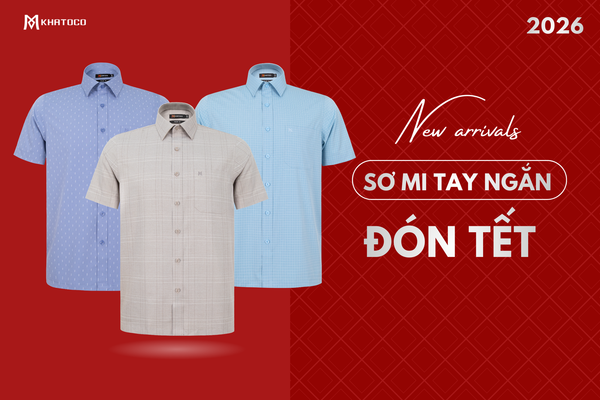 NEW ARRIVALS | F5 SƠ MI TAY NGẮN ĐÓN TẾT SANG
