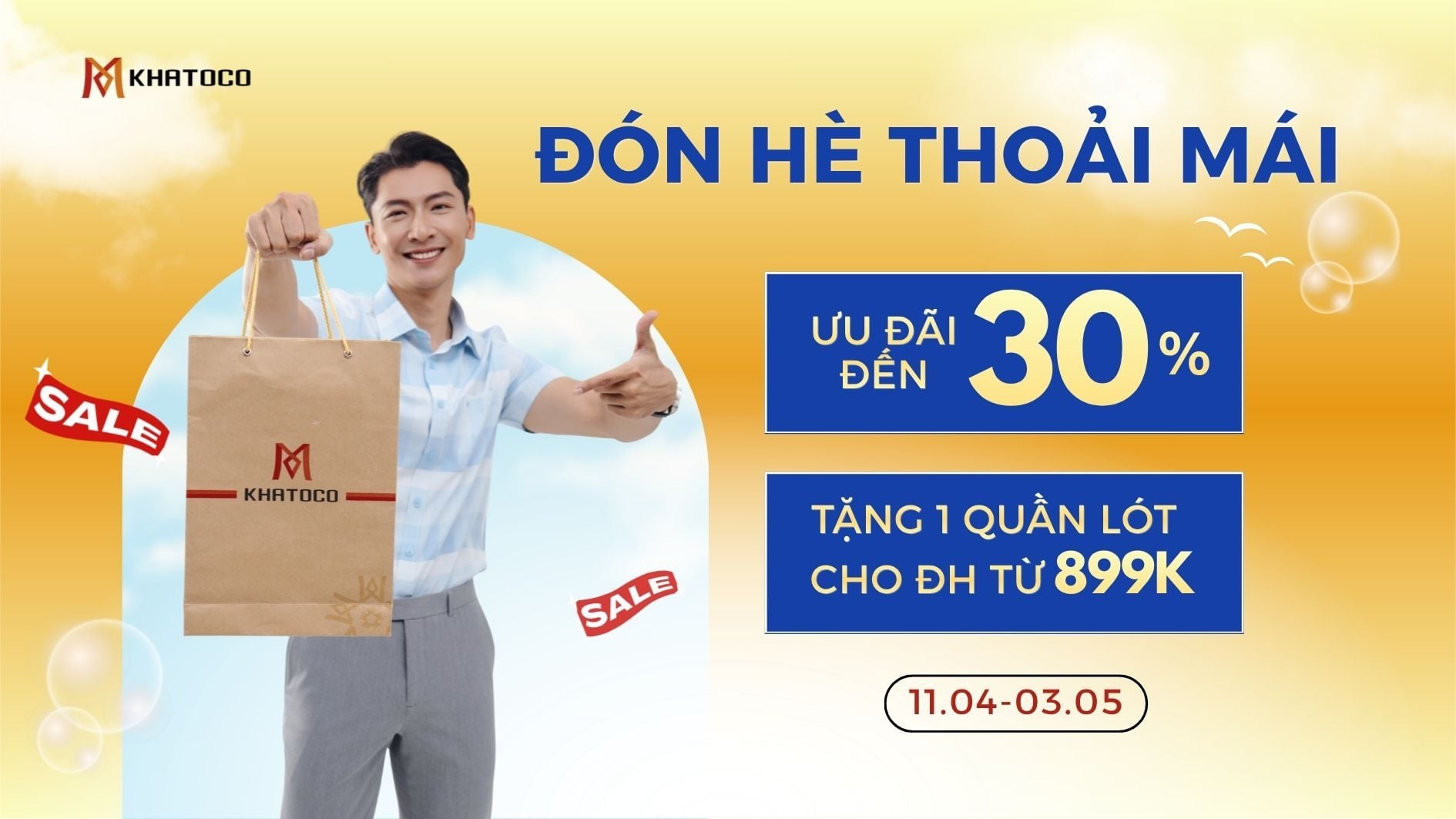 CHÀO HÈ RỰC RỠ – GIẢM ĐẾN 30%