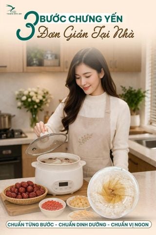 Cách Chưng Yến Đúng Cách Tại Nhà | Yến Chưng Tươi Cici Thượng Đỉnh Yến