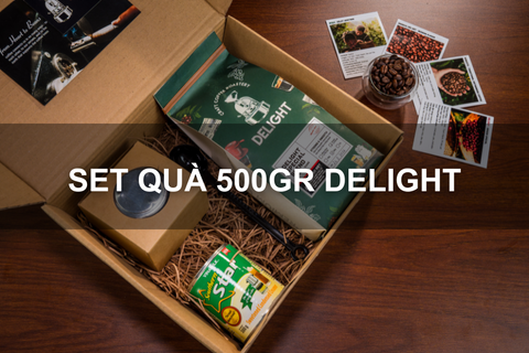 Set Quà 500gr - Món Quà Chân Thành Dành Cho Người Yêu Cà Phê