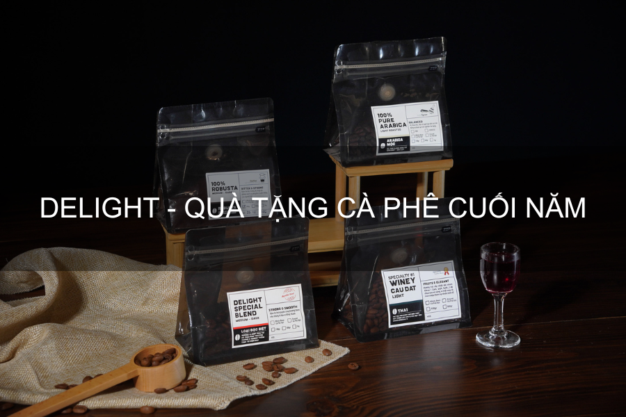 Cà Phê Delight - Quà Tặng Doanh Nghiệp Ý Nghĩa Dành Cho Đối Tác & Nhân Viên