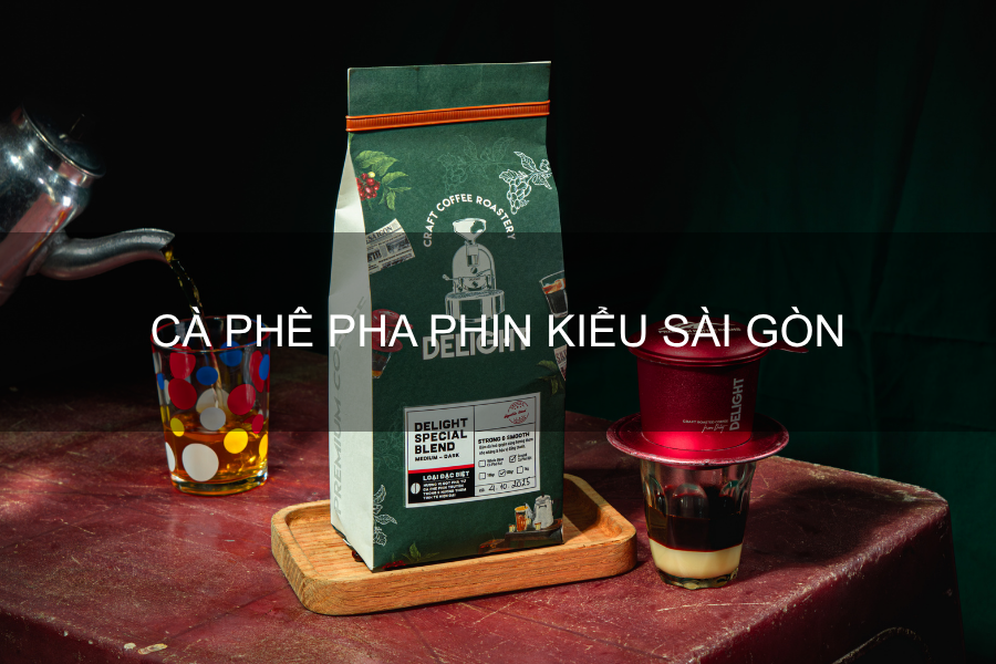 Cà phê pha phin kiểu Sài Gòn có gì đặc biệt khiến người ta say mê?