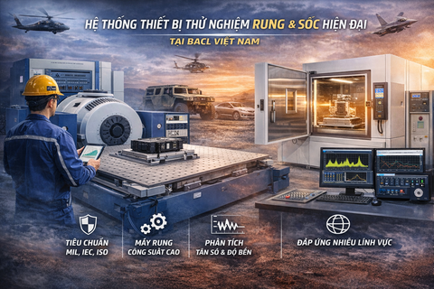 THỬ NGHIỆM RUNG VÀ SỐC CƠ HỌC