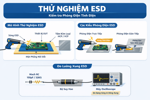 THỬ NGHIỆM ESD LÀ GÌ?