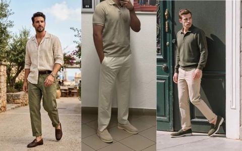Cách phối đồ với quần kaki nam: Mặc với áo gì, đi giày gì để đẹp?