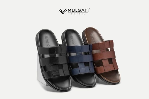 Mẫu dép da nam Mulgati – 2512