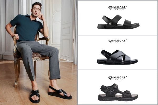 Bộ sưu tập dép sandal nam Mulgati chính hãng