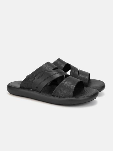 Dép da nam Mulgati JL6655-12A da bò thật thiết kế quai chéo