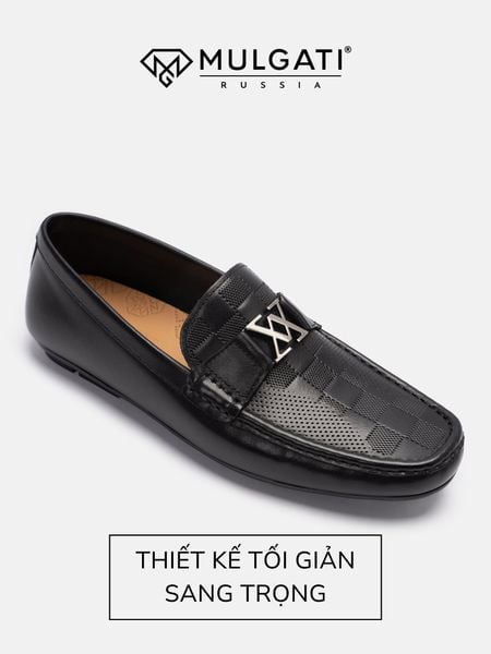 Giày lười Moccasin Mulgati MU93777 phong cách nam tính, dễ phối đồ