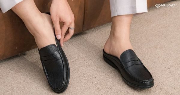 Mẫu giày lười nam lịch lãm dành cho du lịch