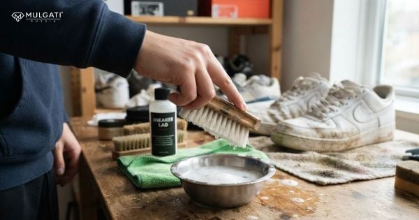Hướng dẫn chăm sóc giày sneaker sau khi vệ sinh