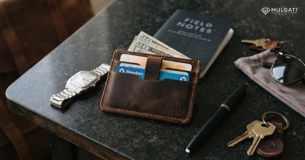 Ví da nam mini và card holder nhỏ gọn