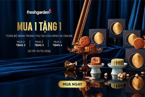 🔥 MUA 1 TẶNG 1 BÁNH TRUNG THU FRESH GARDEN