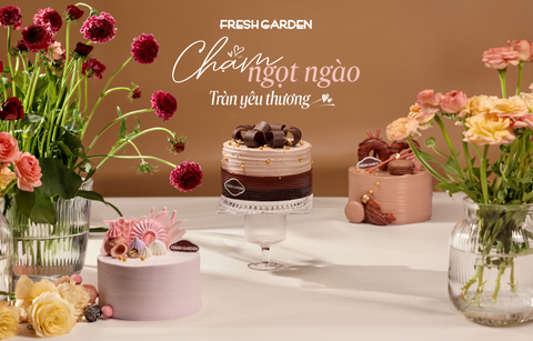 CHẠM NGỌT NGÀO – TRÀN YÊU THƯƠNG: BỘ SƯU TẬP BÁNH KEM VALENTINE 2026