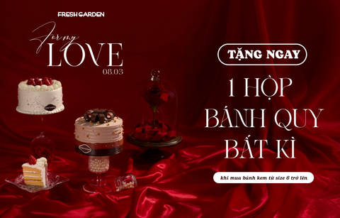 BST BÁNH KEM 8/3: GỬI TRỌN YÊU THƯƠNG ĐẾN 