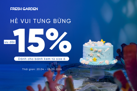 ĐÓN HÈ SÔI ĐỘNG: ƯU ĐÃI 15% CHO MỌI BỮA TIỆC THÊM VUI!