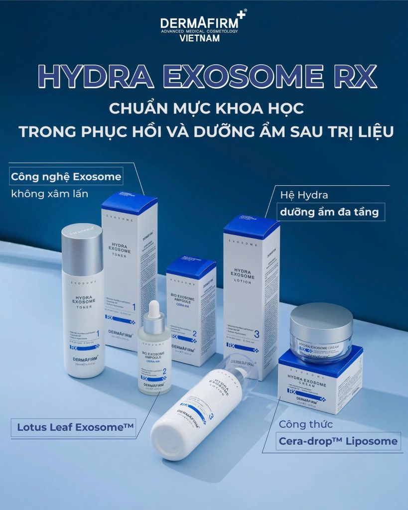 HYDRA EXOSOME RX – CHUẨN MỰC MỚI TRONG PHÂN KHÚC DƯỠNG ẨM CHUẨN Y KHOA