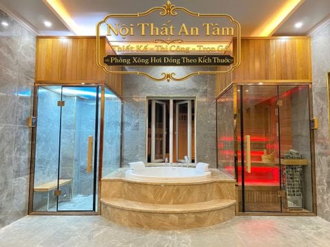 Thiết Kế Thi Công Lắp Đặt Phòng Xông Hơi Tại Hưng Yên