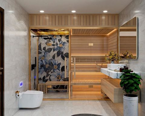 Thiết Kế Thi Công Phòng Xông Hơi Gia Đình, Spa Tại Hà Nội