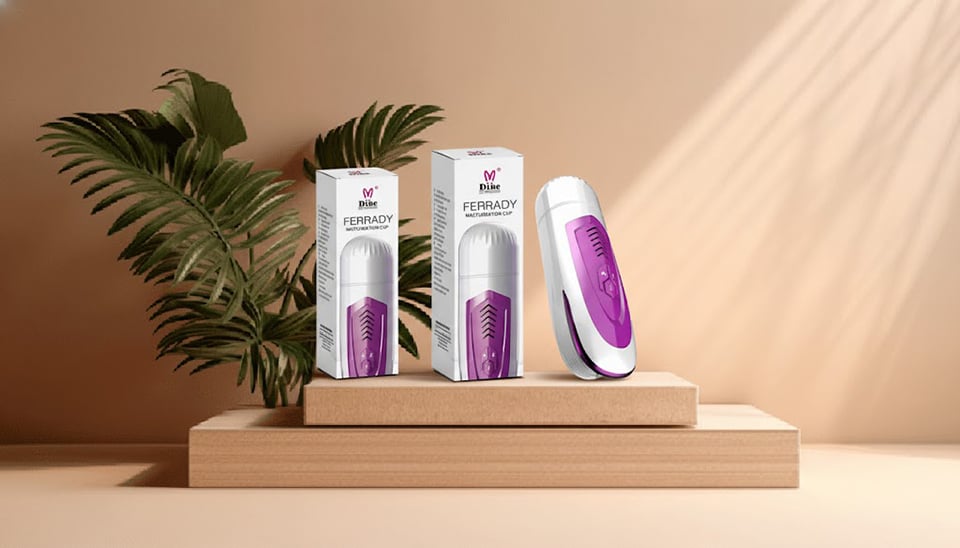 Cốc thủ dâm rung thụt tự động tạo nhiệt rung rên Dibe Ferrady