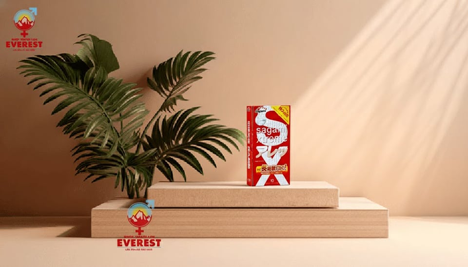 Bao cao su Sagami Xtreme Feel Long có gai tăng khoái cảm