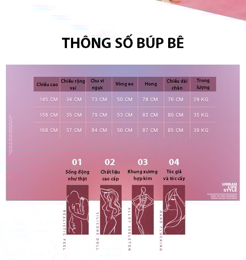 Búp bê tình dục anime Chychy cosplay hoạt hình Nhật Bản cao cấp 3