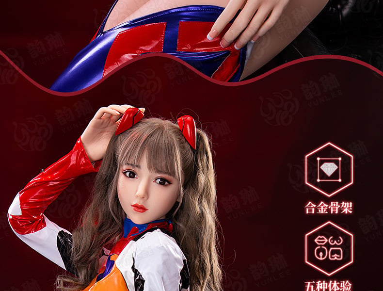 Búp bê tình dục Anime cosplay nhân vật Asuka Langley Soryu 7