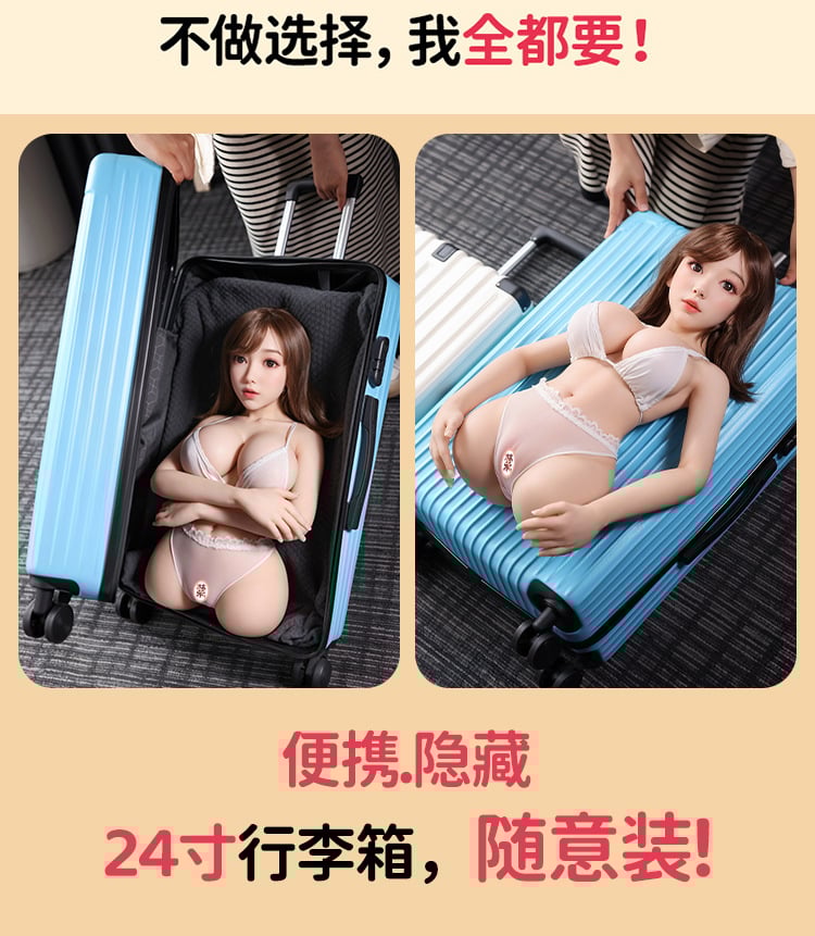 Búp bê tình dục bán thân có đầu có tay cao cấp xinh xắn 7