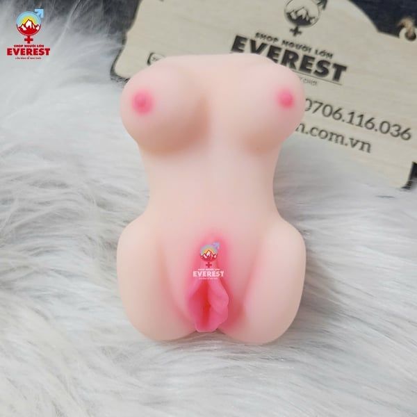 Búp bê tình dục bán thân mini cầm tay hình trái tim giá rẻ 260g