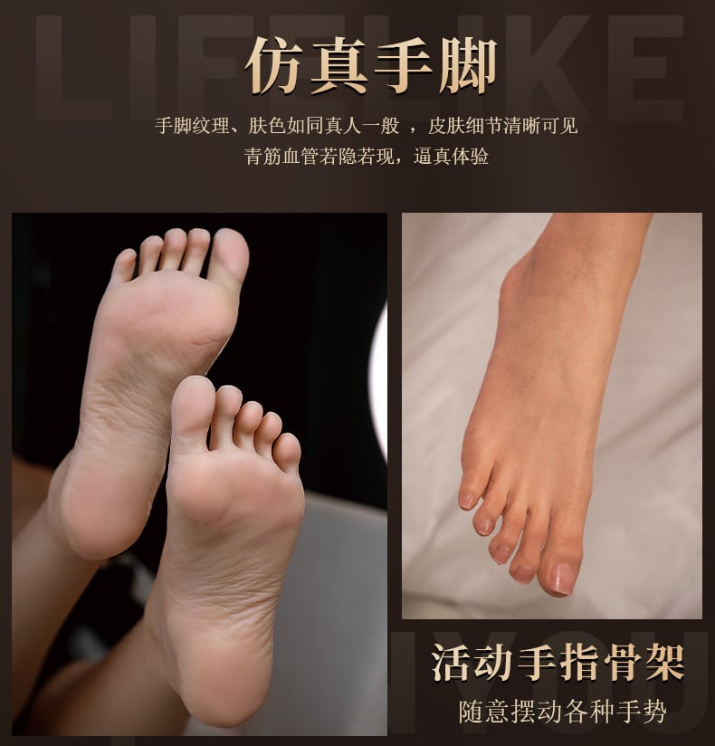 Búp bê tình dục Loli silicon cao cấp tỉ lệ 1:1 giống như thật 13