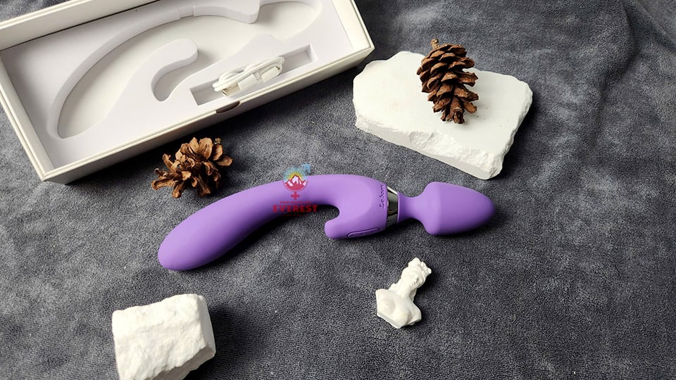 Chày rung tình yêu 2 đầu rung 10 tần số cực mạnh giá rẻ