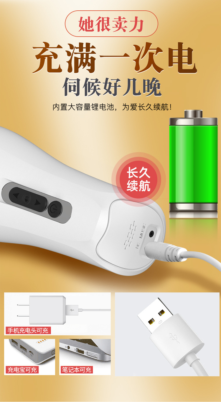 Cốc thủ dâm cho nam rung rên đa tầng số ngụy trang đèn pin 18