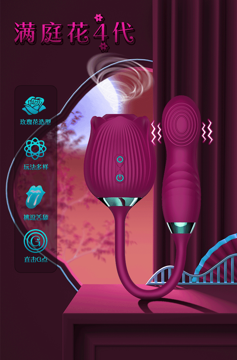 Đặc điểm mỗi đầu có thể rung với các chế độ và cường độ khác nhau