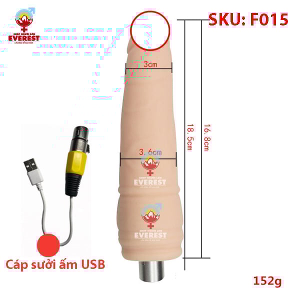 Máy dương vật giả tự động rung thụt cao cấp Machine Gun 2