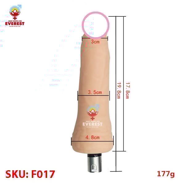 Máy dương vật giả tự động rung thụt cao cấp Machine Gun 11