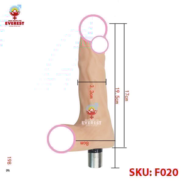 Máy dương vật giả tự động rung thụt cao cấp Machine Gun 14