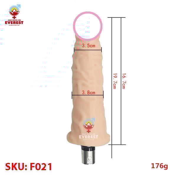 Máy dương vật giả tự động rung thụt cao cấp Machine Gun 15