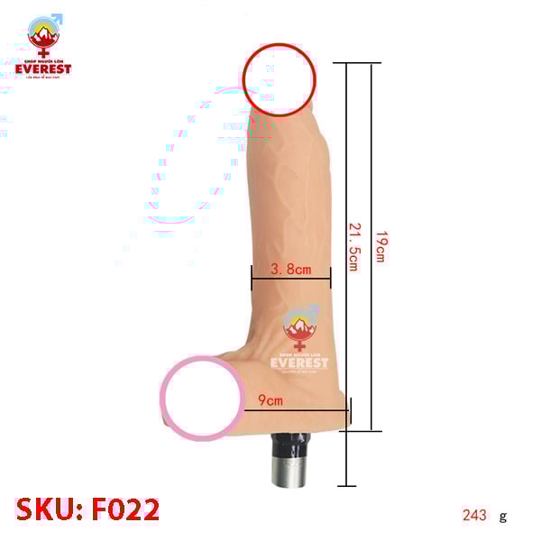 Máy dương vật giả tự động rung thụt cao cấp Machine Gun 16