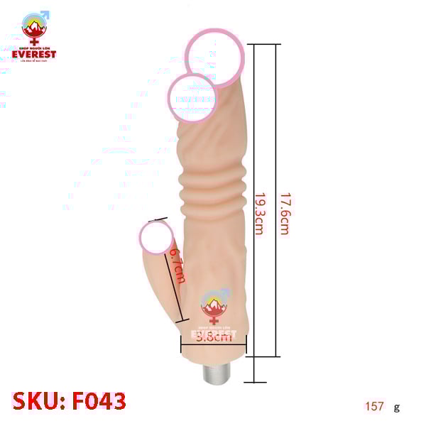 Máy dương vật giả tự động rung thụt cao cấp Machine Gun 43