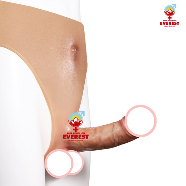 Dương vật giả liền quần silicon đặc ruột cho nữ size lớn