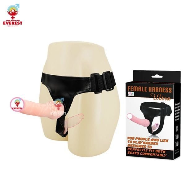 Dương vật giả được gắn cố định hoặc có thể tháo rời vào mặt trước của chiếc quần