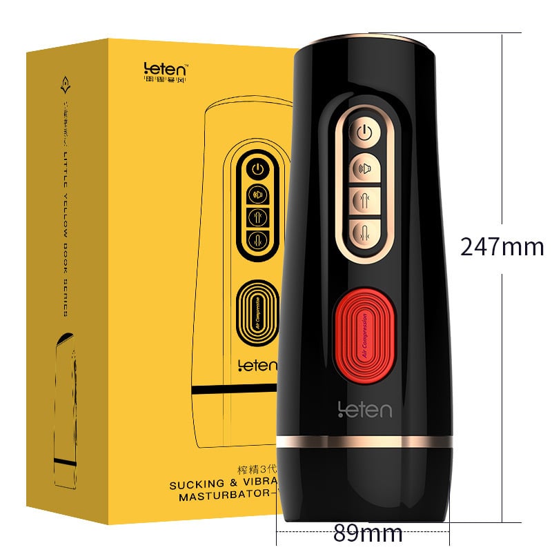Máy bú mút Leten Hoàng Đế III rung rên co bóp kẹp hút tự động 17