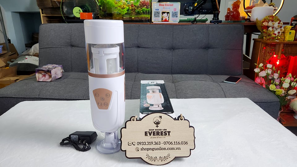 Máy bú mút xoay thụt tự động đa chức năng Stroker cao cấp