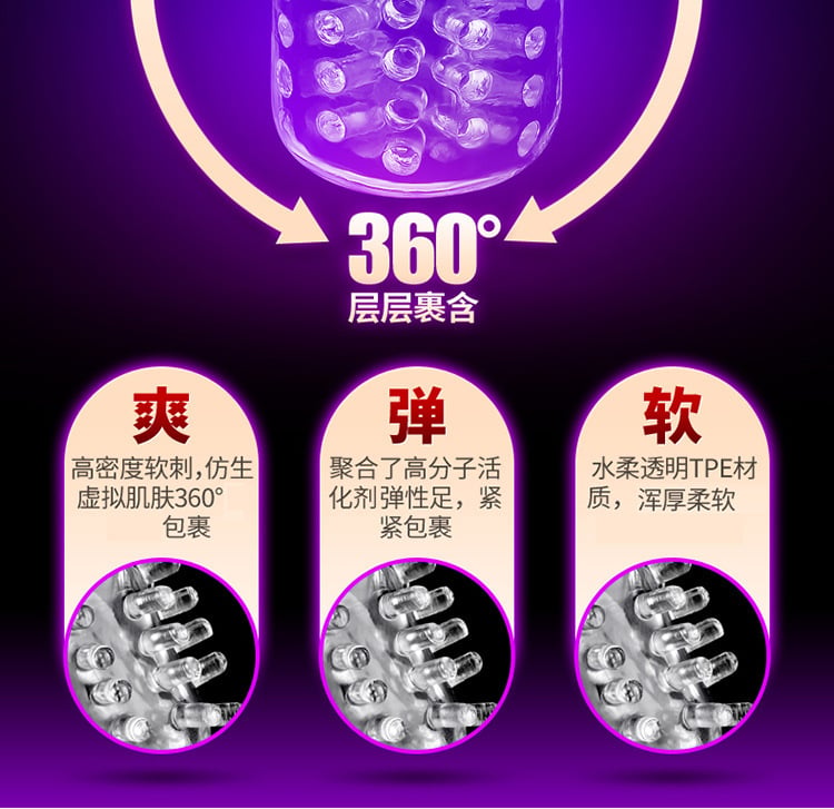 Máy sục cặc tự động Easy Version 2 Flashing Lover xoay thụt cao cấp 17