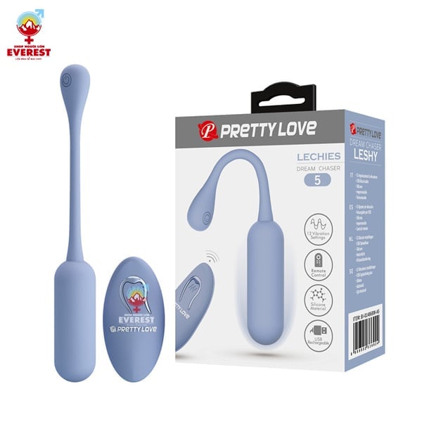 Trứng rung Pretty Love Lechies 12 chế độ rung thế hệ mới